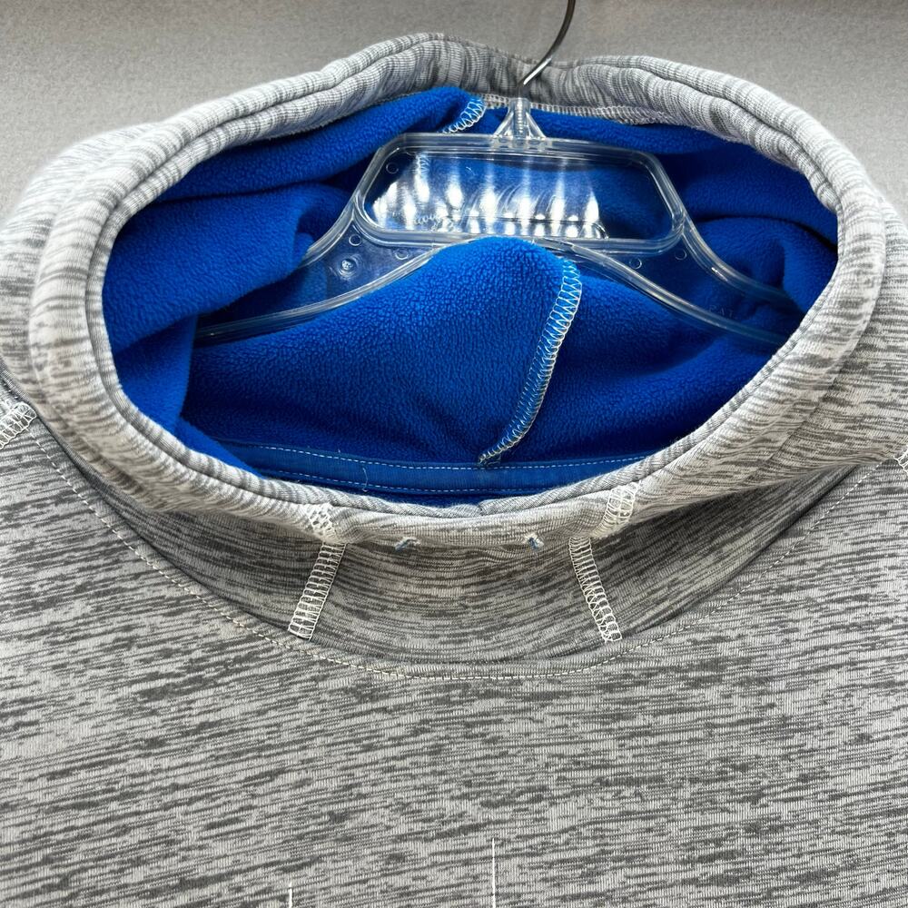 American Fighter Premium Hoodie Men's 2XL Grey Blue Graphic Logo Athletic Fit - Picture 6 of 11